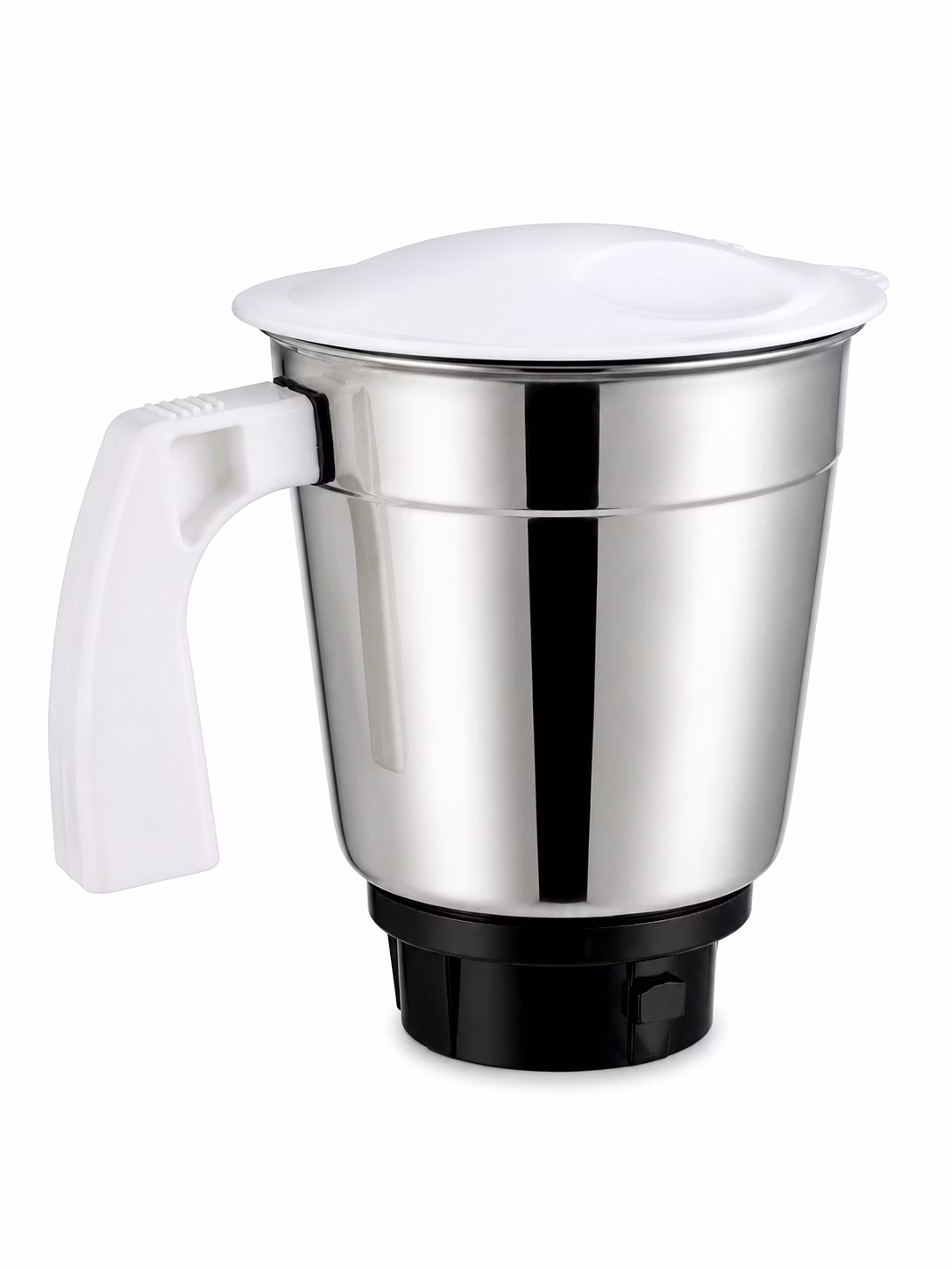 preethi 1.0 litre mixer grinder jar assembly | stainless steel dry & wet grinding jar with lid | suitable for preethi mixer grinder models