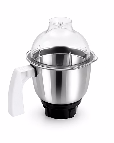 Preethi 1.0 Litre Bowl Jar Assembly | Stainless Steel Mixer Grinder Bowl with Dome Lid | Suitable for Preethi Mixer Grinder Models-pt09-01