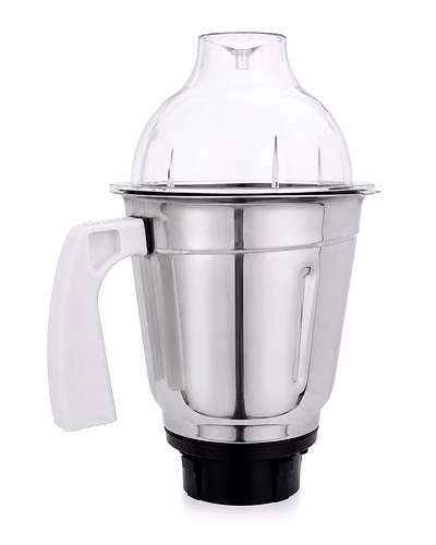 Preethi 1.5 Litre Stainless Steel Jar Assembly with Dome Lid | Suitable for Preethi Mixer Grinder Models | Wet &amp; Dry Grinding Jar-pt11-01