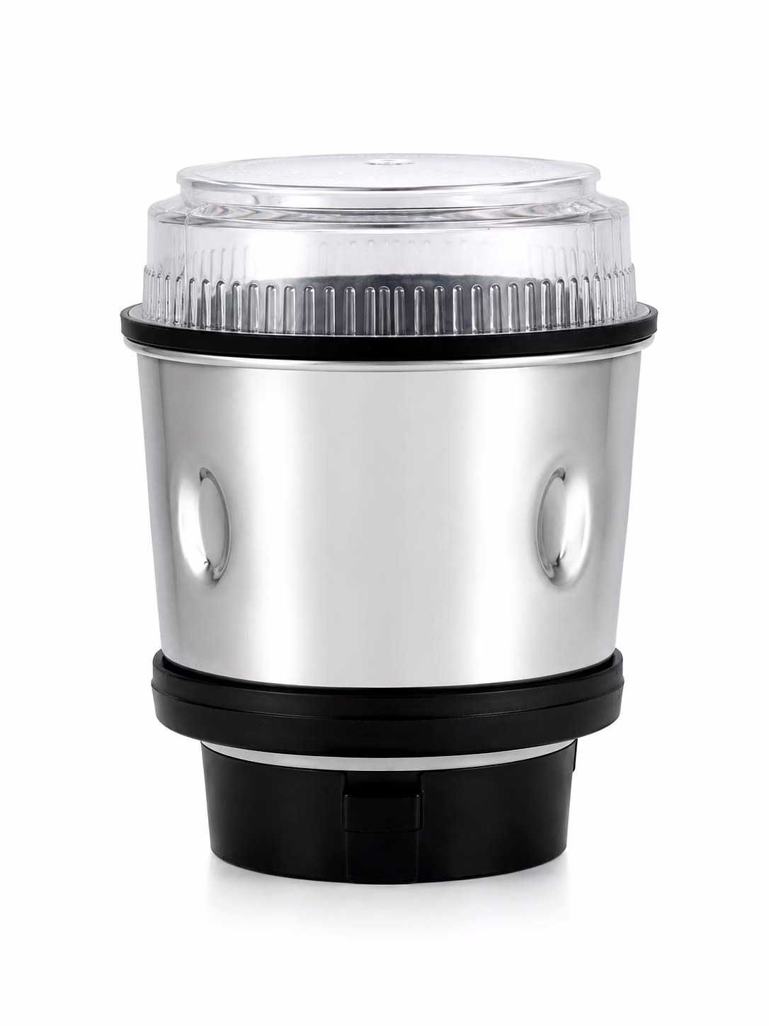 sumeet 400 ml new dlx gold chutney jar assembly | stainless steel grinding jar with transparent lid | compatible with sumeet new dlx gold mixer grinder