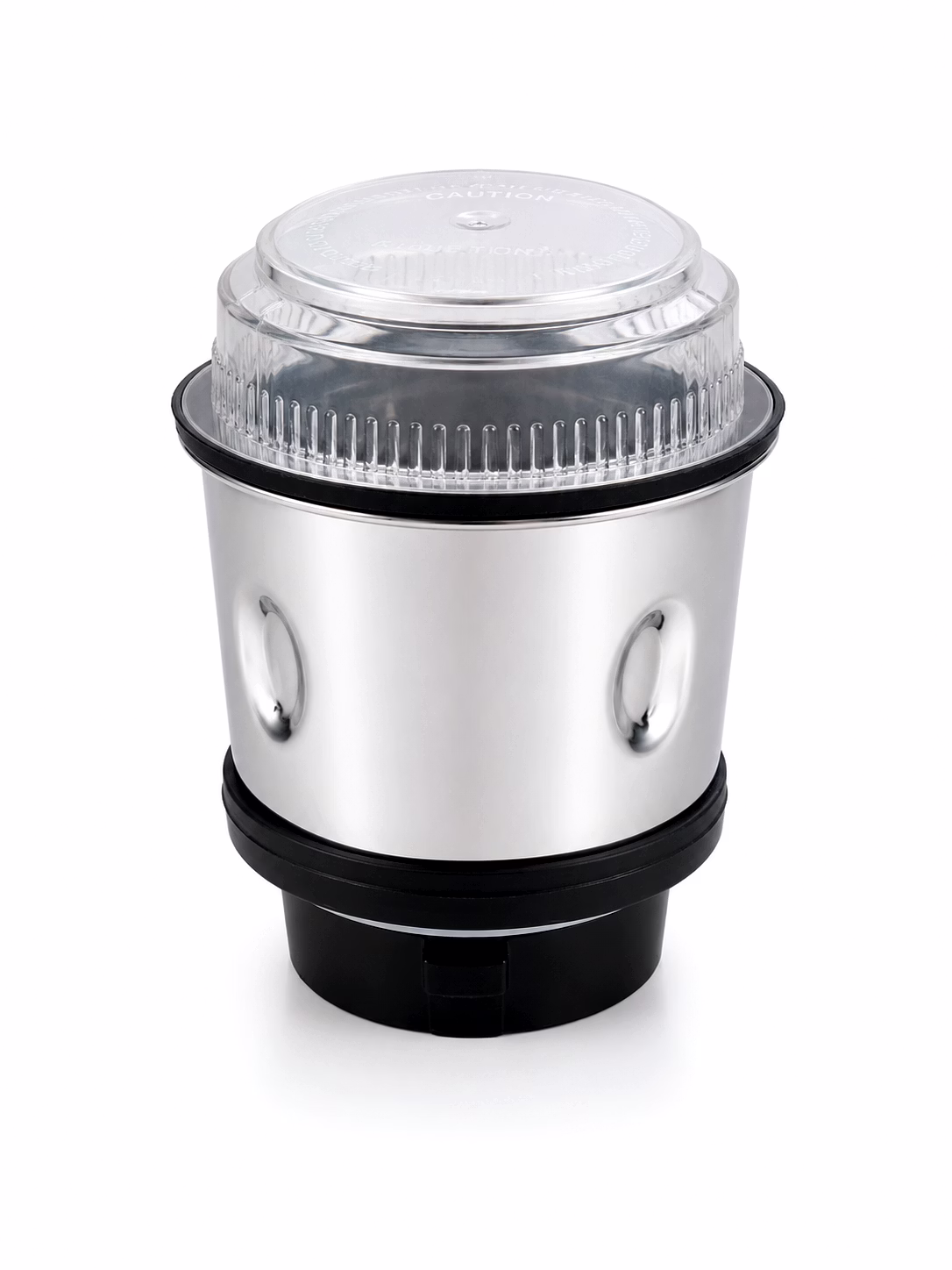 Sumeet 400 ml New DLX Gold Chutney Jar Assembly | Stainless Steel Grinding Jar with Transparent Lid | Compatible with Sumeet New DLX Gold Mixer Grinder image 2