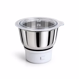 prestige teon multi chutney jar assembly 400ml | stainless steel small grinding jar with transparent lid | compatible with prestige teon mixer grinder models