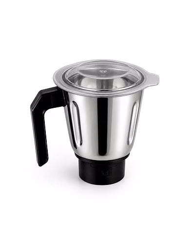 Philips HL1616 Compatible Dry &amp; Wet Jar Set | Stainless Steel Mixer Grinder Jar Combo with Lids | Suitable for Philips HL1616 Mixer Models-1