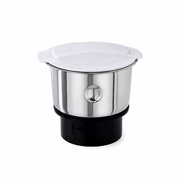 philips hl1616 compatible chutney jar | 0.4 litre stainless steel mixer grinder jar with lid | suitable for philips hl1616, hl1606, hl1618, hl1628 & similar models