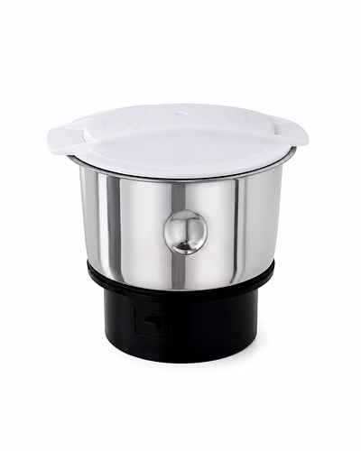 Philips HL1616 Compatible Chutney Jar | 0.4 Litre Stainless Steel Mixer Grinder Jar with Lid | Suitable for Philips HL1616, HL1606, HL1618, HL1628 &amp; Similar Models-ph05-01