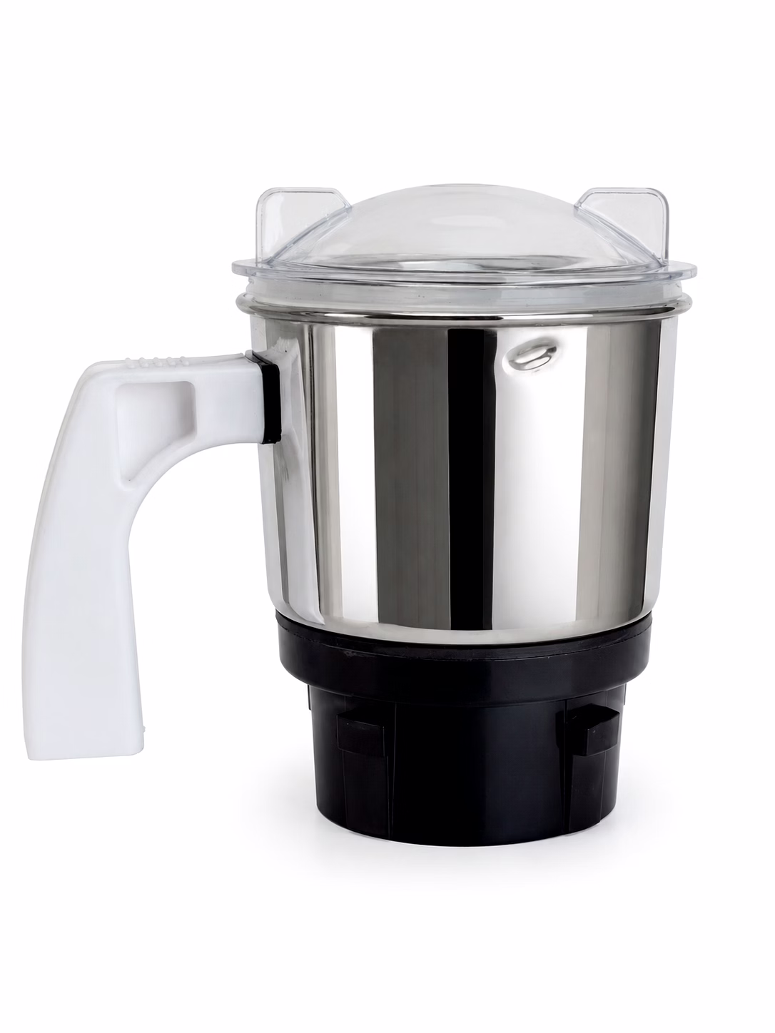 preethi crown compatible chutney jar | 0.4 litre stainless steel mixer grinder jar with transparent dome lid | suitable for preethi crown, crown plus & similar models