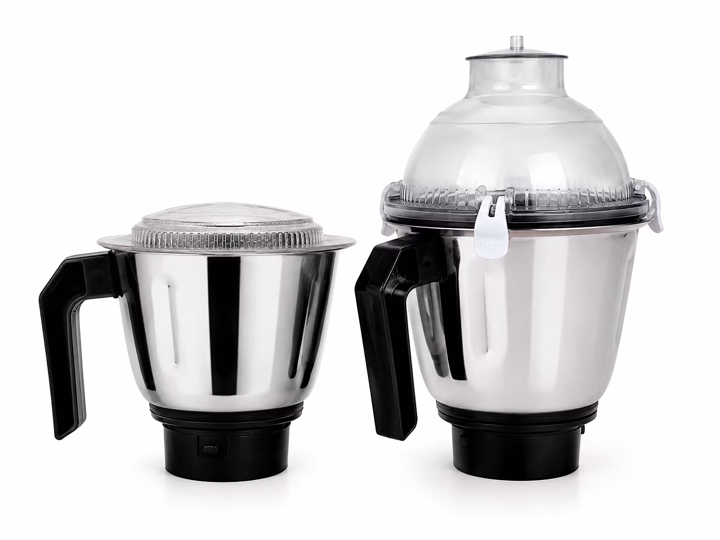 philips 1629 compatible dry (1 litre) + wet (1.5 litre) jar set | stainless steel mixer grinder jar combo | dry grinding jar & wet grinding jar assembly | suitable for philips hl1616, hl1618, hl1628, hl1629, hl1641, hl1643 & similar models