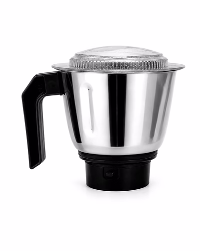 Philips 1629 Compatible Dry + Wet Jar Set | Stainless Steel Mixer Grinder Jar Combo | Dry Grinding Jar &amp; Wet Grinding Jar Assembly | Suitable for Philips HL1616, HL1618, HL1628, HL1629, HL1641, HL1643 &amp; Similar Models-2