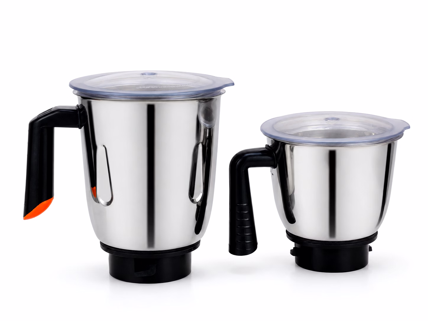 prestige delight jar set (dry + wet) | stainless steel mixer grinder jar combo | 1 l dry grinding jar & 1.5 l wet grinding jar | compatible with prestige delight & delight plus mixer grinder models