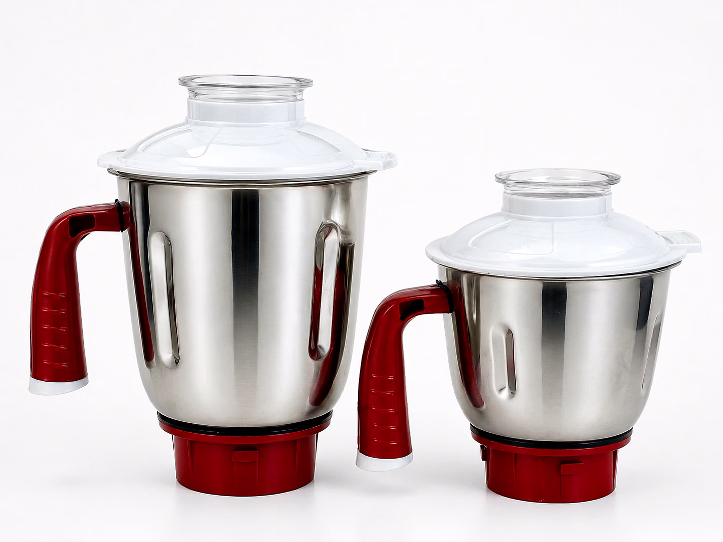 prestige jar set 1.5 litre & 1 litre (dry + wet) | stainless steel mixer grinder jar combo | large wet grinding jar & medium dry grinding jar | compatible with select prestige mixer grinder models
