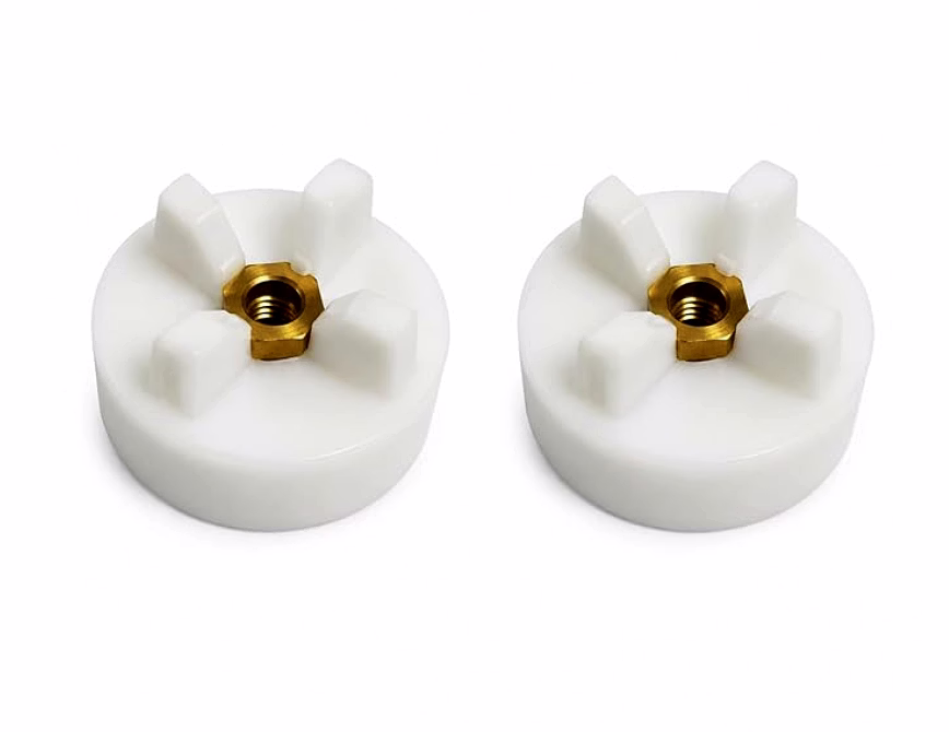 bajaj original mixer grinder jar coupler pack of 2 | compatible with bajaj & mr mixer grinders | heavy brass insert