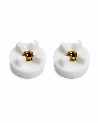 Bajaj Original Mixer Grinder Jar Coupler Pack of 2 | Compatible with Bajaj &amp; MR Mixer Grinders | Heavy Brass Insert-941219-2