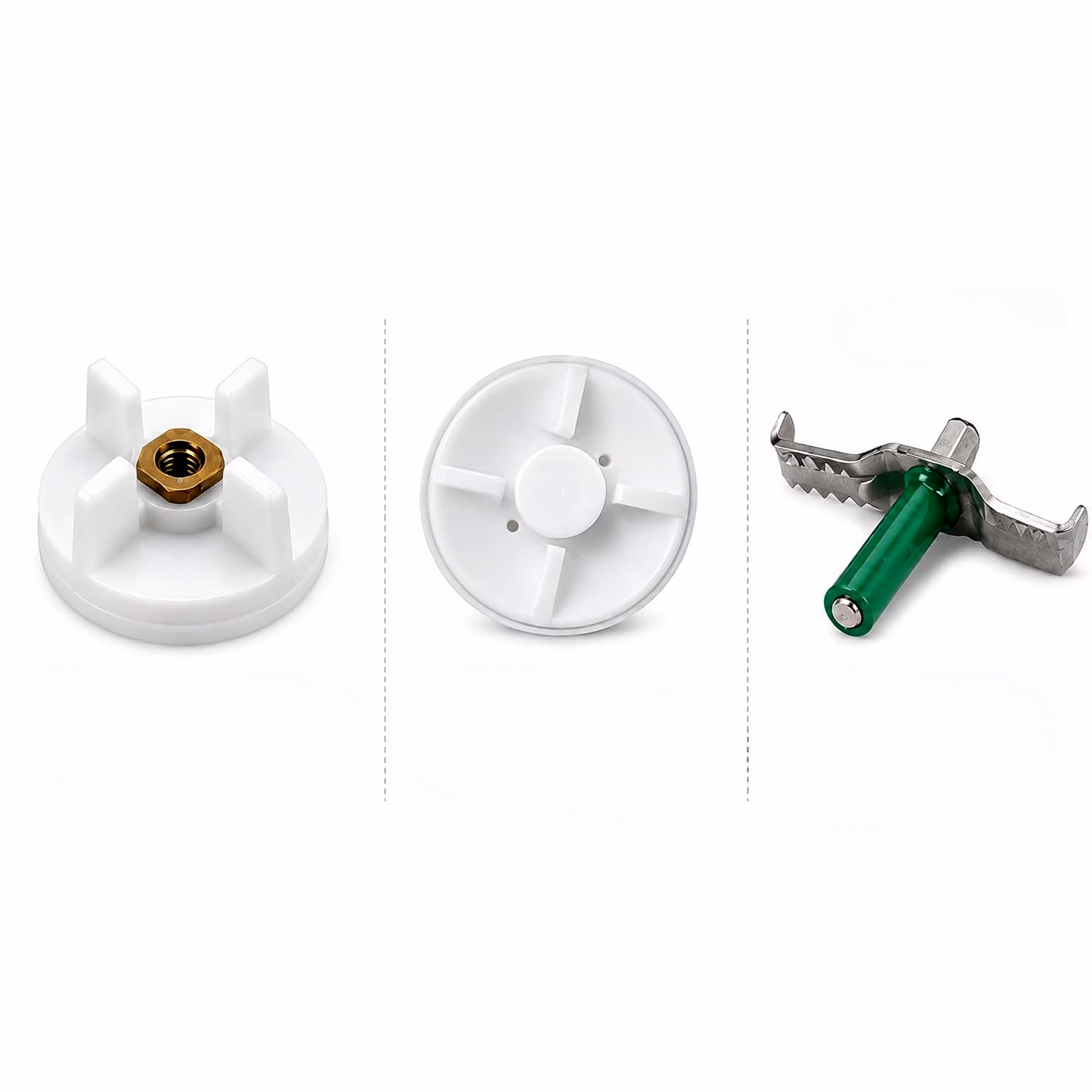 bajaj mixer grinder complete coupler set | 2 jar couplers + 2 motor couplers + 1 chutney blade | compatible with bajaj & mr,gx21, gx8, gx7 & twister mixer grinders