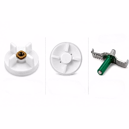bajaj mixer grinder complete coupler set | 2 jar couplers + 2 motor couplers + 1 chutney blade | compatible with bajaj & mr,gx21, gx8, gx7 & twister mixer grinders
