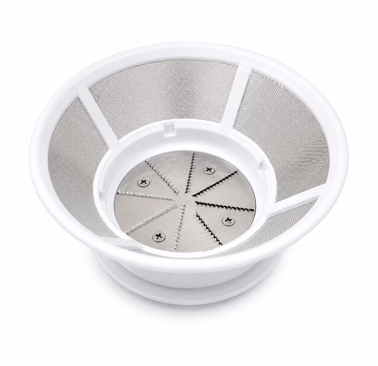 Bajaj Original Mesh Molded Filter for Juicer Mixer Grinder | White | 14 cm Diameter, 6.4 cm Height | Compatible with Bajaj JX9, JX4 Cutie & JMG Models | Genuine Replacement Part image 2