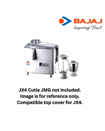 Bajaj Original Top Cover/Lid for JMG Cutie Mixer Grinder | Clear Transparent Replacement Lid | Compatible with Bajaj JX4 &amp; JMG Cutie Models-3