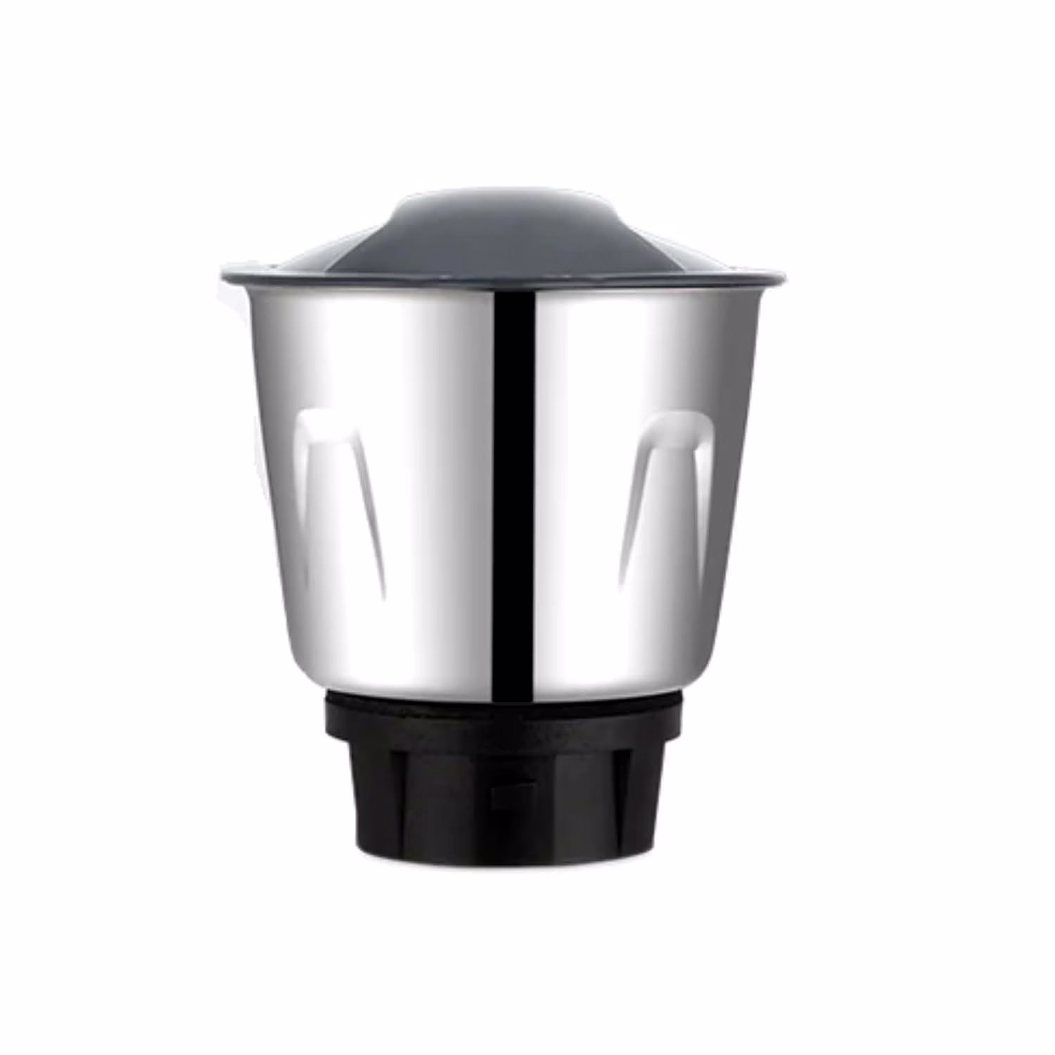 bajaj original 800ml dry jar assembly for gx1 black ninja series mixer grinder | genuine stainless steel spare jar | compatible with gx1 black ninja mg & similar models