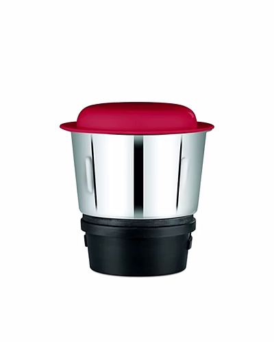 Bajaj Original 400ml Chutney Jar Assembly for GX75 Mixer Grinder | Genuine Stainless Steel Spare Jar | Compatible with GX75 MG &amp; Similar Models-9410563