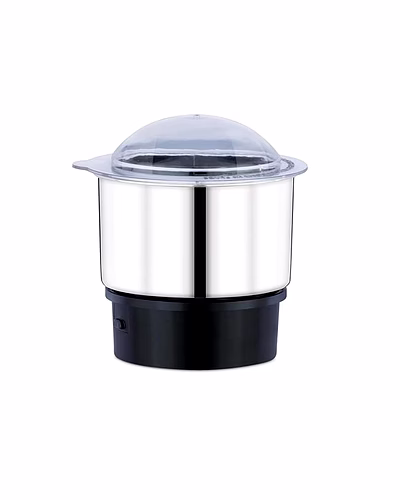Bajaj Original 500ml Chutney Jar Assembly for Herculo Mixer Grinder | Genuine Stainless Steel Spare Jar | Compatible with Bajaj Herculo MG &amp; Similar Models-941A074