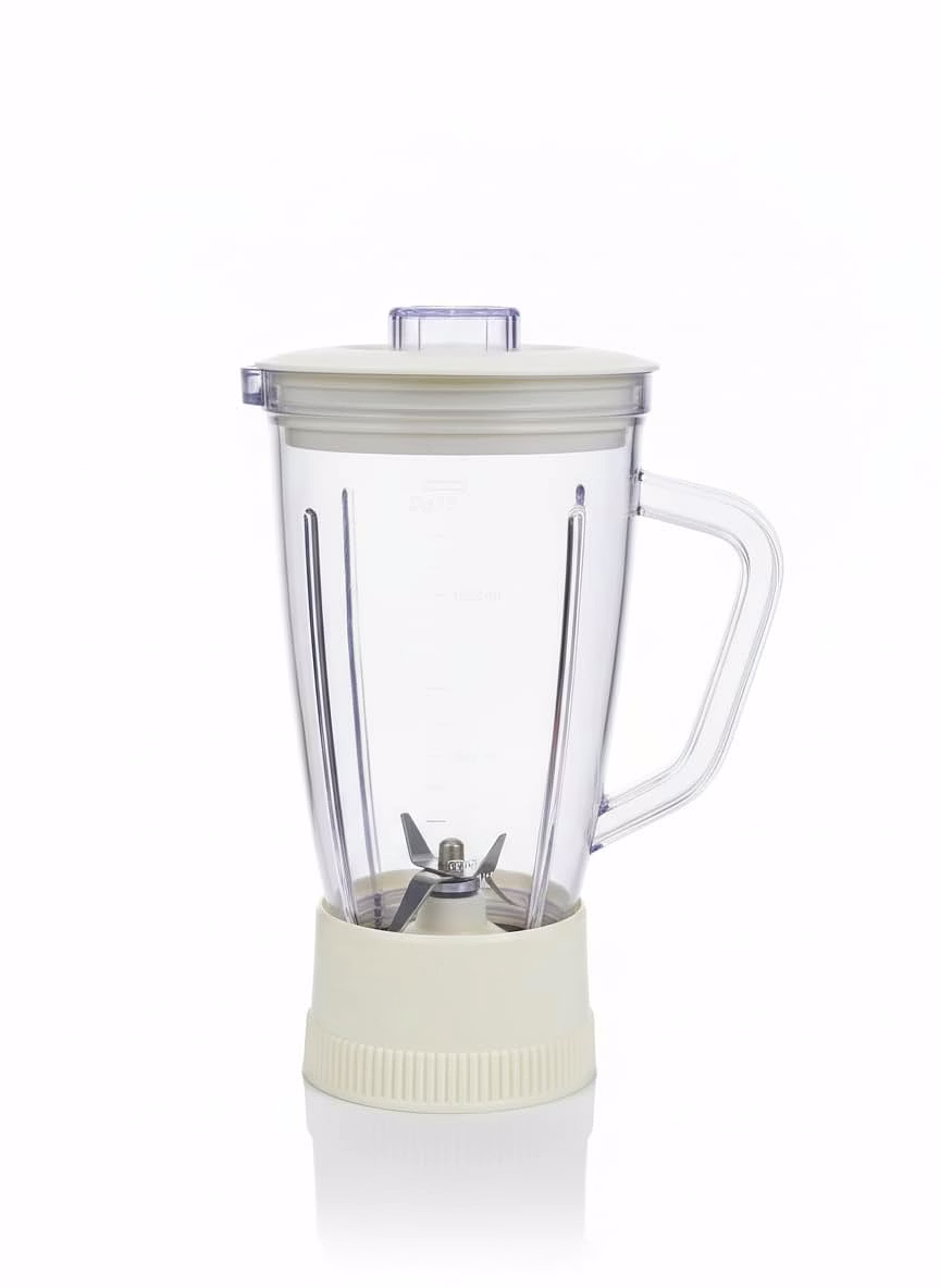 bajaj original 1.2l liquid juicer jar for jx4 neo jmg mixer grinder | genuine abs plastic replacement with handle & lid | compatible with jx4 neo jmg