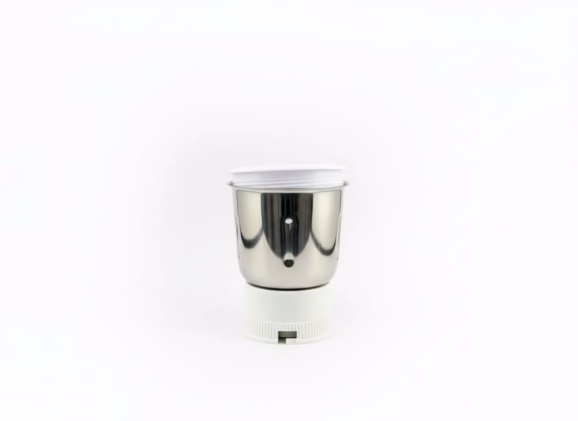Bajaj Original 600ml Dry Juicer Jar for JX4/JX5 Neo JMG Mixer Grinder | Genuine Stainless Steel Replacement with Lid | Compatible with JX4/JX5 Neo JMG Juicer Mixer Grinder image 4