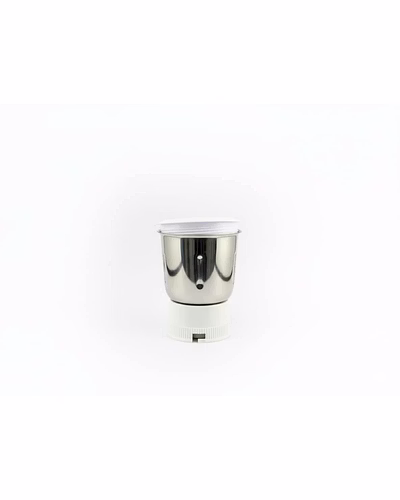 Bajaj Original 600ml Dry Juicer Jar for JX4/JX5 Neo JMG Mixer Grinder | Genuine Stainless Steel Replacement with Lid | Compatible with JX4/JX5 Neo JMG Juicer Mixer Grinder-3