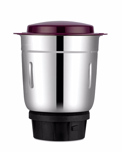 Bajaj Original 800ml Dry Jar Assembly for Rex Mixer Grinder | Genuine Replacement Jar | Compatible with Bajaj Rex &amp; Similar Models-9410464