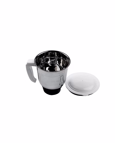 Bajaj Dry Jar Assembly for GX7 Mixer Grinder – Original Spare Jar with Blade &amp; Lid | Stainless Steel | Genuine Replacement Accessory-3