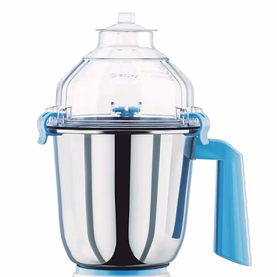 bajaj 1.5 ltr liquid mixer jar – compatible with gx11 mixer grinder | original bajaj spare jar