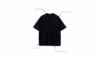 Premium Oversized Drop-Shoulder T-Shirt | 100% Cotton