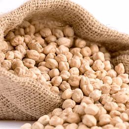 white chickpeas