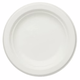 6" round plate