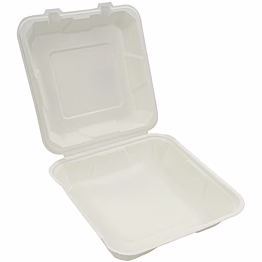 8" x 8" clamshell