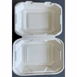 9" x 9" clamshell