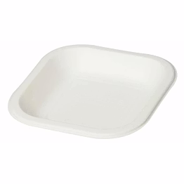 7" square plate