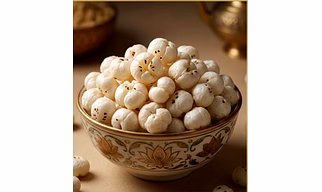 AURA Premium Makhana (Fox Nuts) | Grade AA / AAA | Super Clean | Export Quality