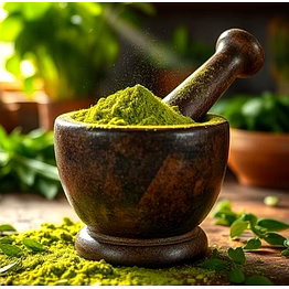 organic moringa powder