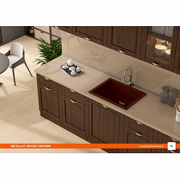 quartz sink 24"x18"x9"