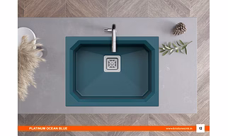 QUARTZ SINK 24"X18"X8"