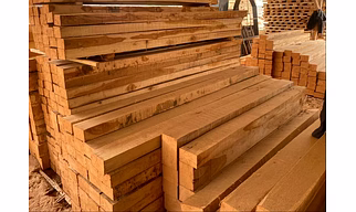 teek wood logs