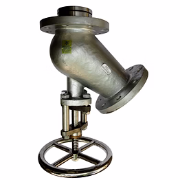 y type flush bottom valves