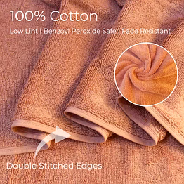 lara home premium cotton bath sheets terry towel, 600 gsm, 84x165cm, 2 pack, ultra soft absorbent quick dry skin friendly, multi-purpose for home spa beach gym sona (adobe rose)