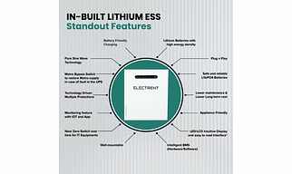 In-built Lithium ESS 1350-100/12.8V