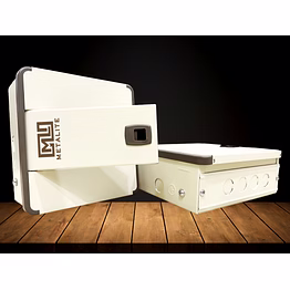 pearl series 12 way spn double door mcb distribution board - heavy duty