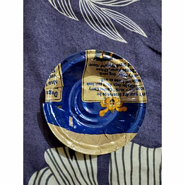 7 inch disposable coloured/silver bowl