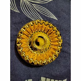6 inch disposable silver/golden simple bowl