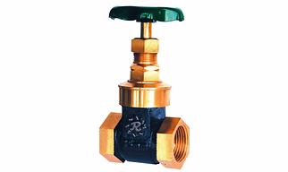 R BRAND  GUM METAL  GATE VALVE  25 MM