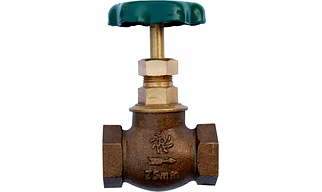 R BRAND GUN METAL  GLOBE VALVE 25MM