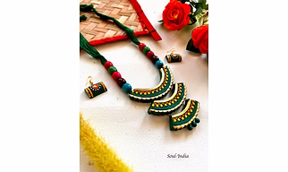 Handcrafted terracotta jewelry and accessories