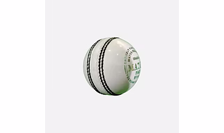 White Leather Cricket Ball